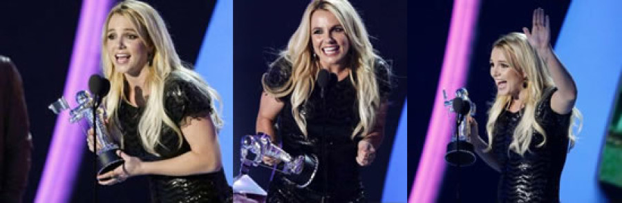 Britney vince BEST POP VIDEO