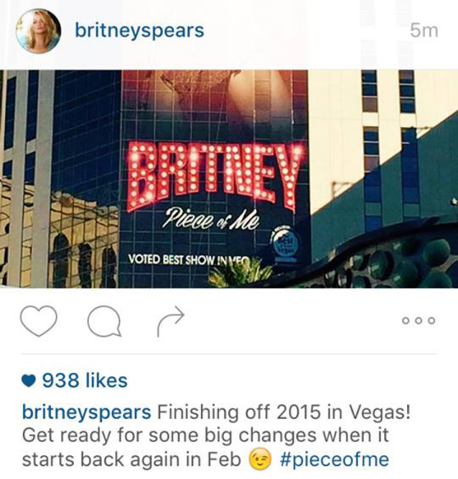 Britney conferma il nuovo POM