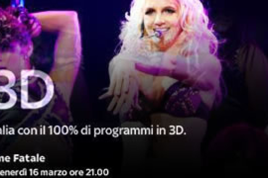 Britney a tutto live in 3D su SKY